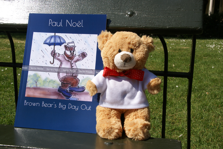 Basil promotes the publishing of his book