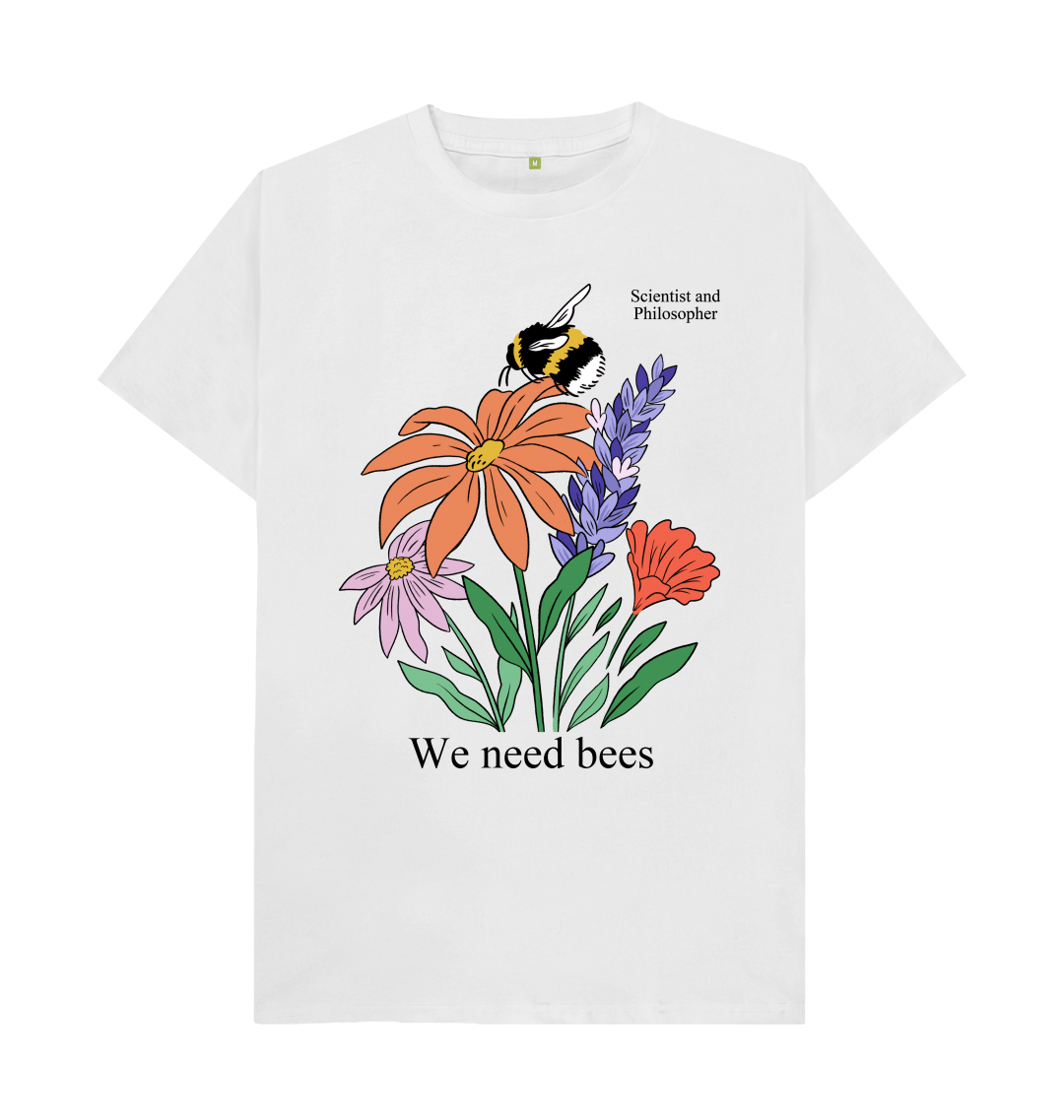 We need bees – Organic cotton T-shirt for adults