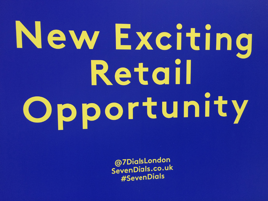 Exciting retail opportunity, Seven Dials, London