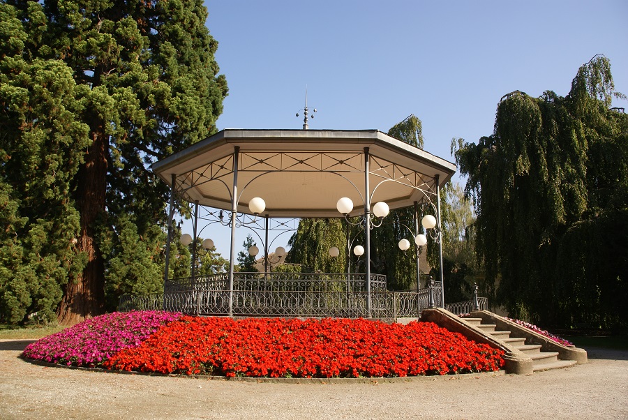 The bandstand, Parc de l’Indépendance, Morges, Switzerland